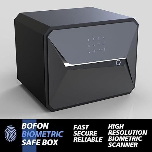 Miniatura 3 de Caja de seguridad inteligente con huellas dactilares (1.2 pies cúbicos-30 años)