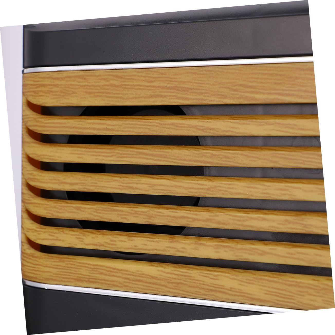 1pc Solar Powered Fan Usb Charging Compact Ventilation System for Vehicles Air Circulation to Reduce Heat and Humidity Black