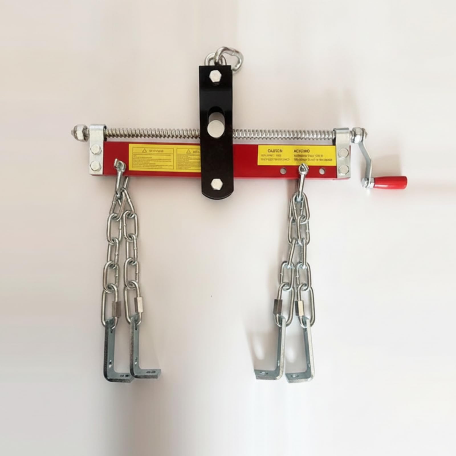 Bilanciatore di Carico con Manovella Regolabile Bilanciatore Motore Manuale Sollevatore per Meccanici, Autoriparatori