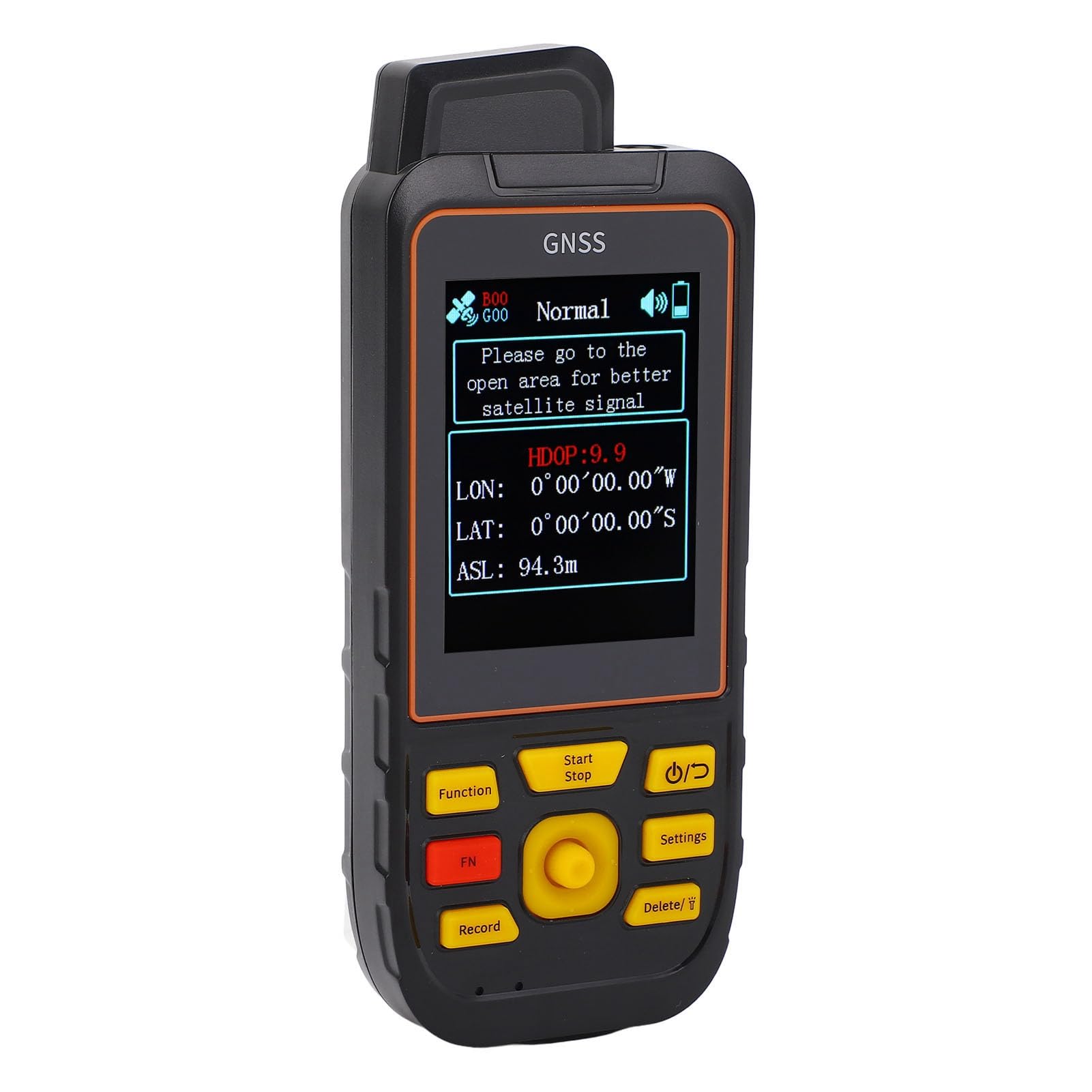 Aramox Medidor de área de Tierra Receptor de GNSS Medidor GPS GPS Medidor de Cálculo de área de Tierra para Medición de Distancia de la Pendiente Montañosa