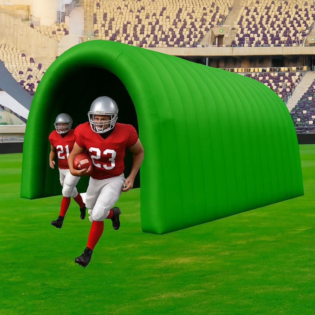 23x10x10FT Quick Setup Inflatable Tunnel Arch - for Sports Games, Trade Shows & Promotions (Blower Included)