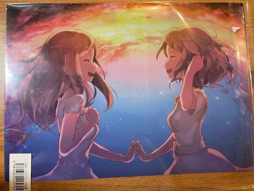 アスノヨゾラ哨戒班 朝焼け 夜 クリアファイル セット 空より蒼い街】明日的夜空哨戒班 Band edition ver.Afterglow_哔