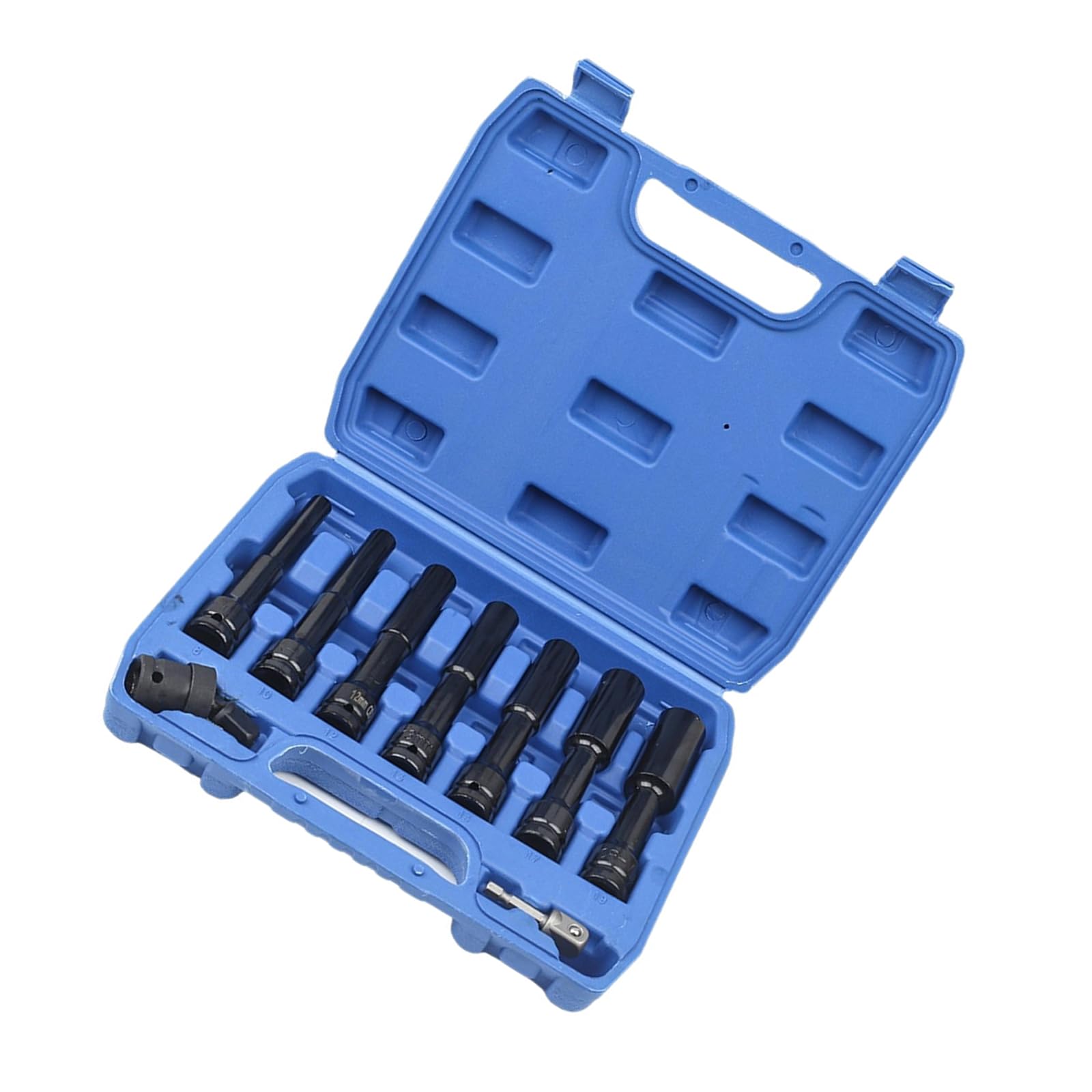 Rgybao Reinforced Nut Driver Socket 1 / 2Inch Drive Hexagonal Shank Shank For Power Drills Screwdriver Hand Tool Hexagonal Socket Wrench Set
