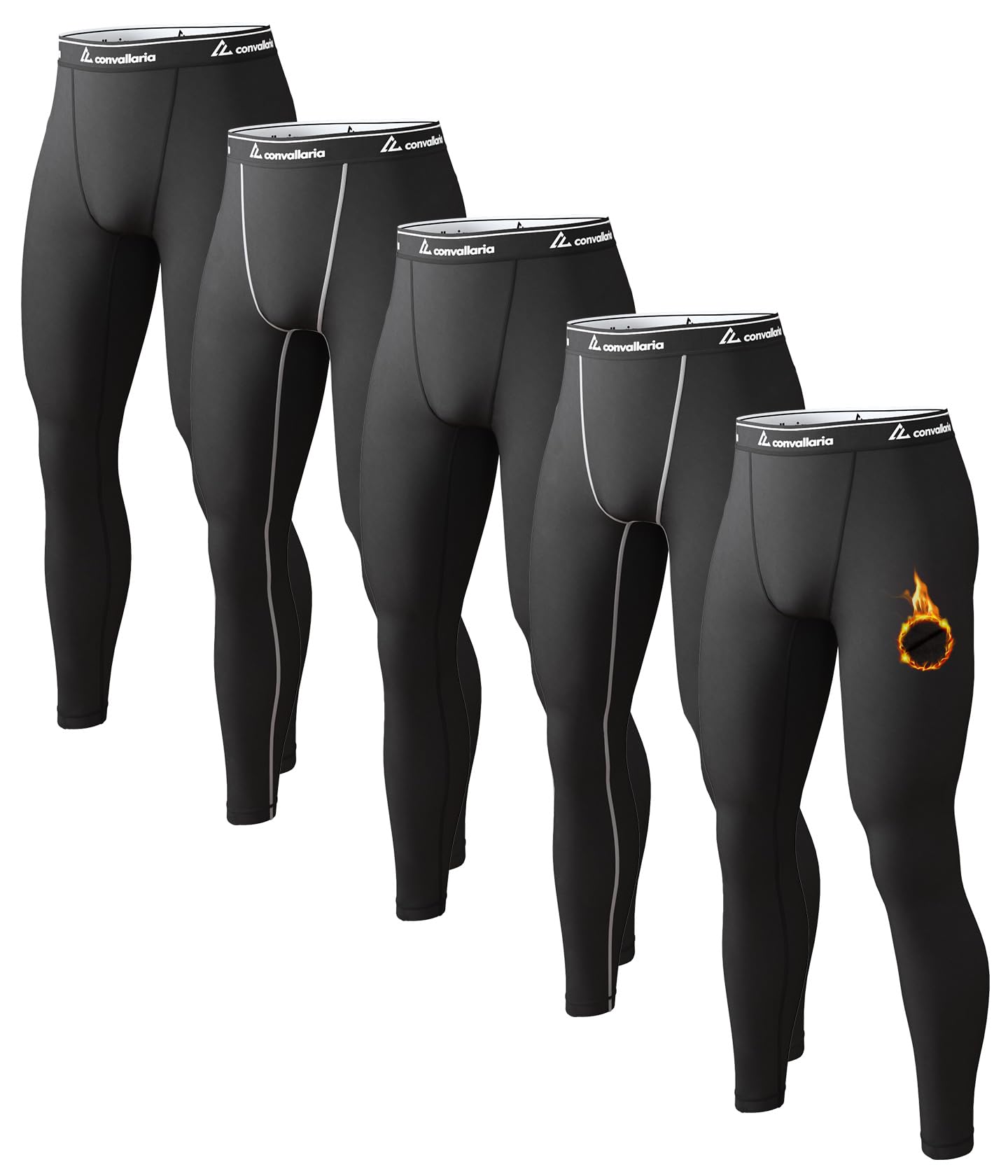 Men's Thermal Underwear Long Johns Cold Weather Base Layer Bottoms