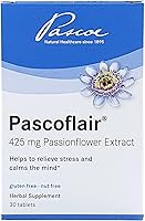 Vista 1 de Pascoflair - Ayuda a base de hierbas para dormir para ayudar a aliviar la inquietud y el nerviosismo, calma la mente para ayudar a mantener un sueño