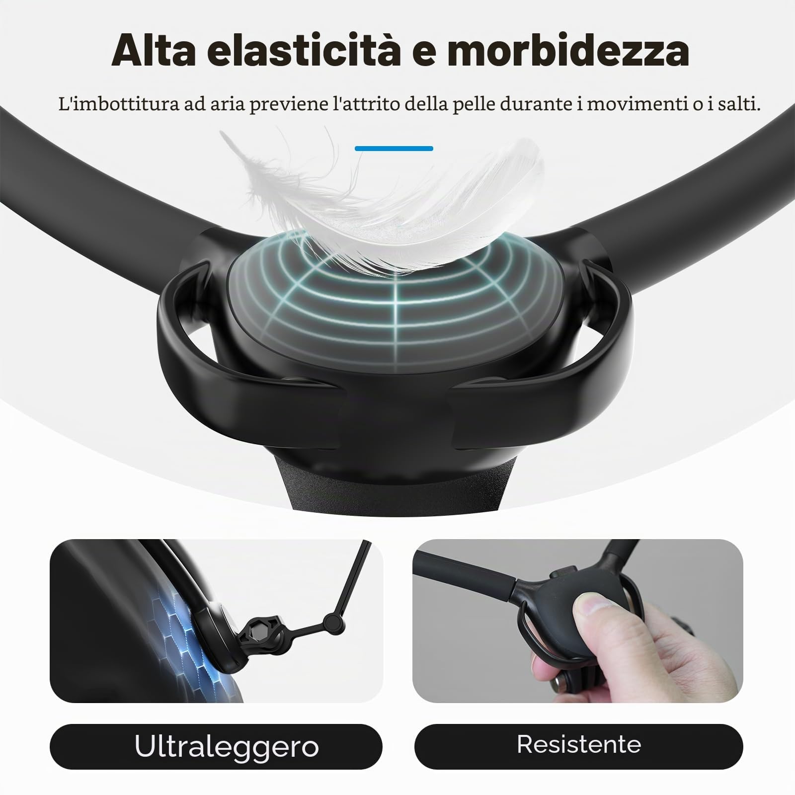 TELESIN SE 2.0 Supporto da Collo per GoPro Hero 13 12 11, DJI Osmo 360 Action 6/5/4 Pocket, Insta360 X5 Ace Pro, con Rotazione e Fascia Toracica, Supporto POV a Mani Libere per Sport Viaggi Bici