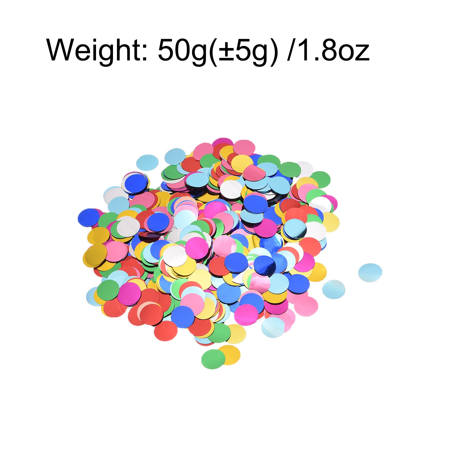 2400 Stück Bunte Herz-Konfetti – Papierkonfetti 2,5 Cm, Für Hochzeiten, Geburtstage & Partydeko