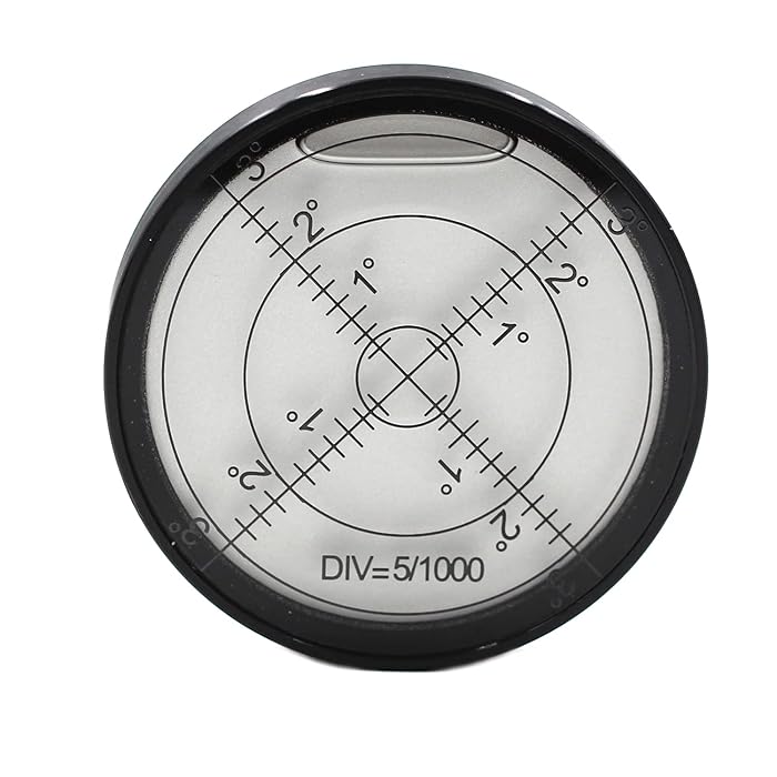 Aluminium Case Bullseye Spirit Bubble Level Round Inclinometers For Surveying Instruments And - View #2