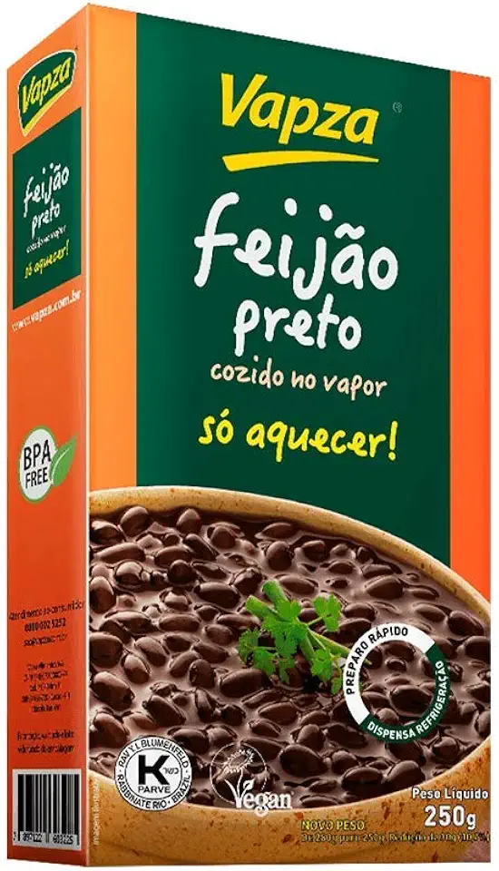 Feijão Preto Vapza
