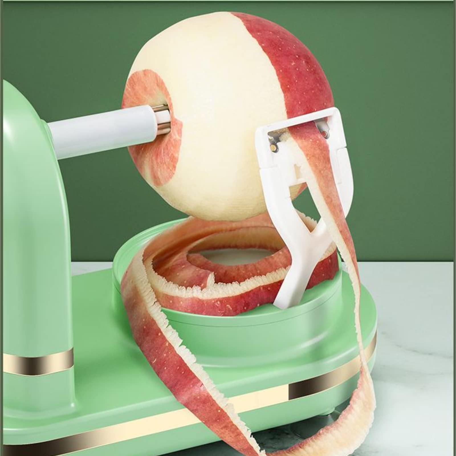 Amazon｜Grkoo りんご皮むき機 ハンドクランク 自動皮むき機 皮むき機