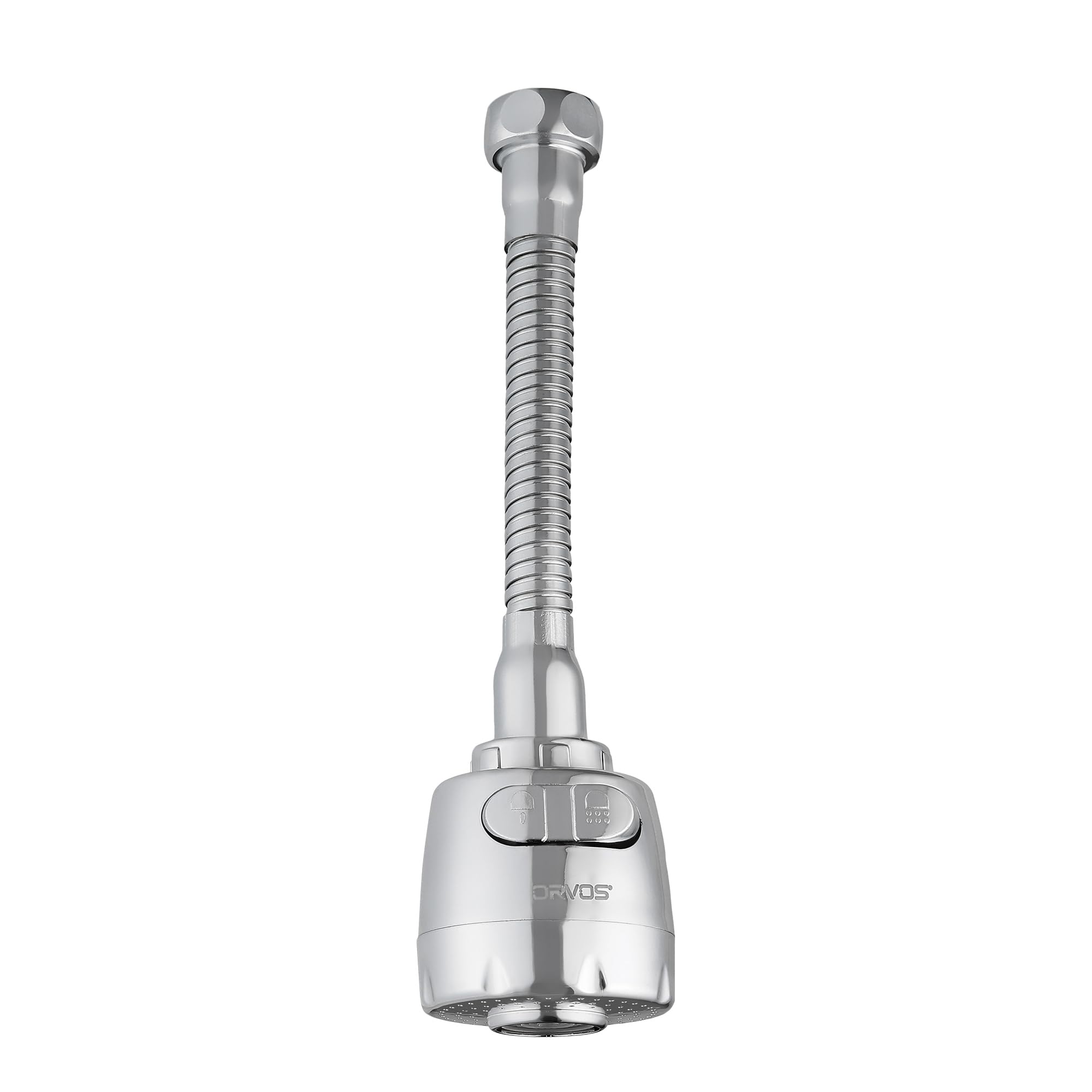 Kitchen Faucet Extender - Helix, High Grade ABS Material Body, with Premium Stainless Steel Tube and Connecting Nut, Two modes with larger coverage, for high end luxury kitchens