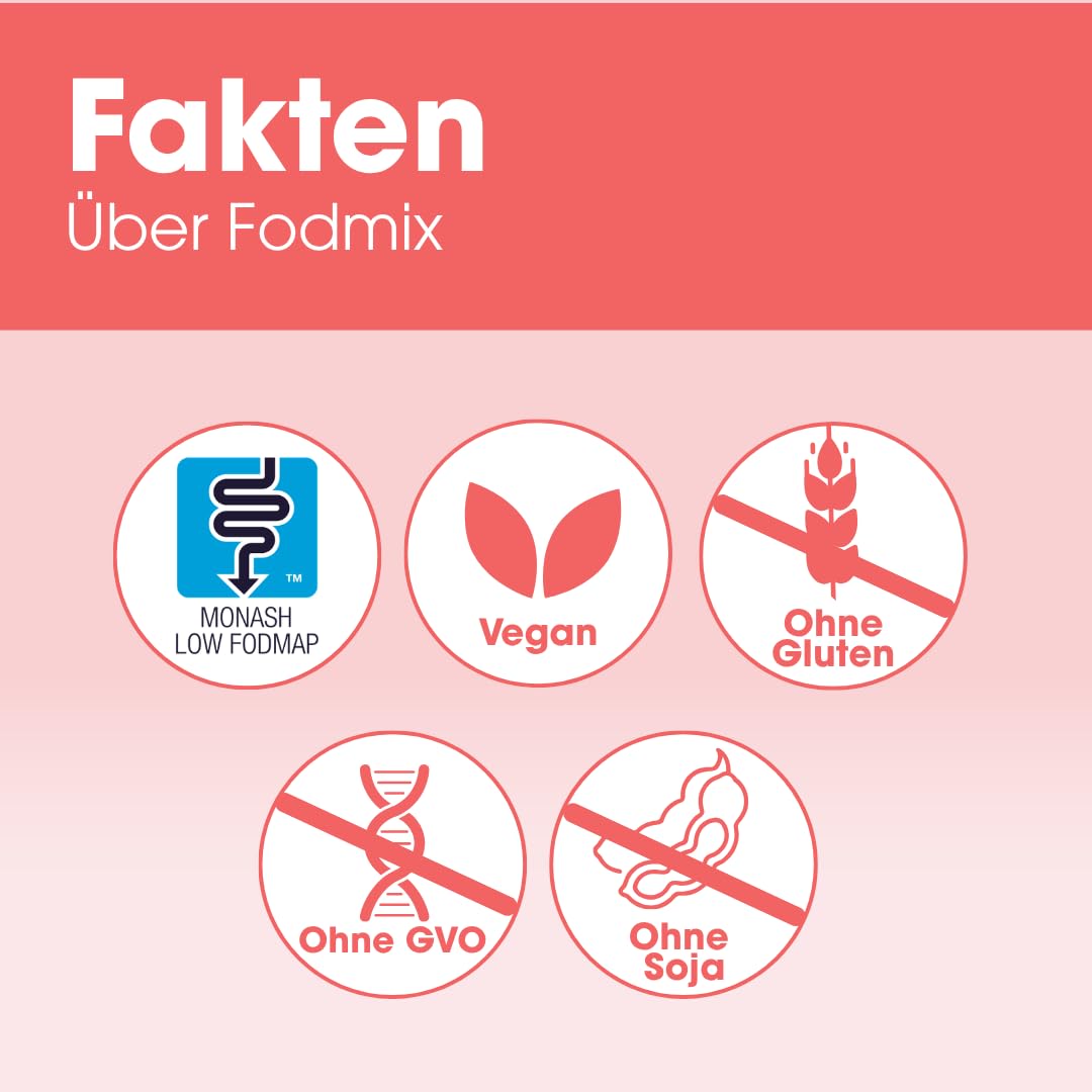 Intoleran Fodmix (Quatrase) Verdauungsenzyme – 108 Kapseln | Hochdosiertes Nahrungsergänzungsmittel bei FODMAP-Unverträglichkeit | Hilft bei der Verdauung von Laktose und komplexen Kohlenhydraten* | R
