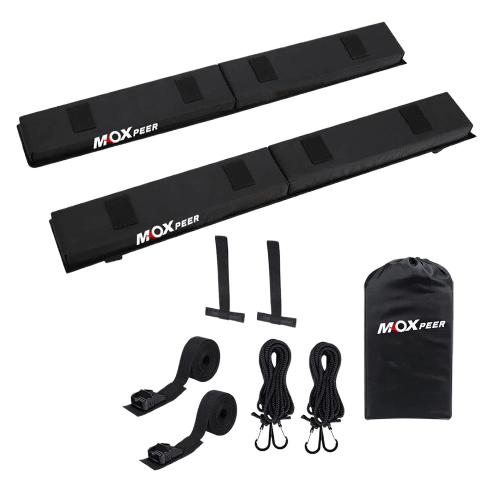 Accessori per Portapacchi con Cuscini Morbidi per Il Trasporto di Canoe e Paddleboard, veloci e Comodi. Portapacchi Pieghevoli, per Sistema di Trasporto Bagagli per Auto,