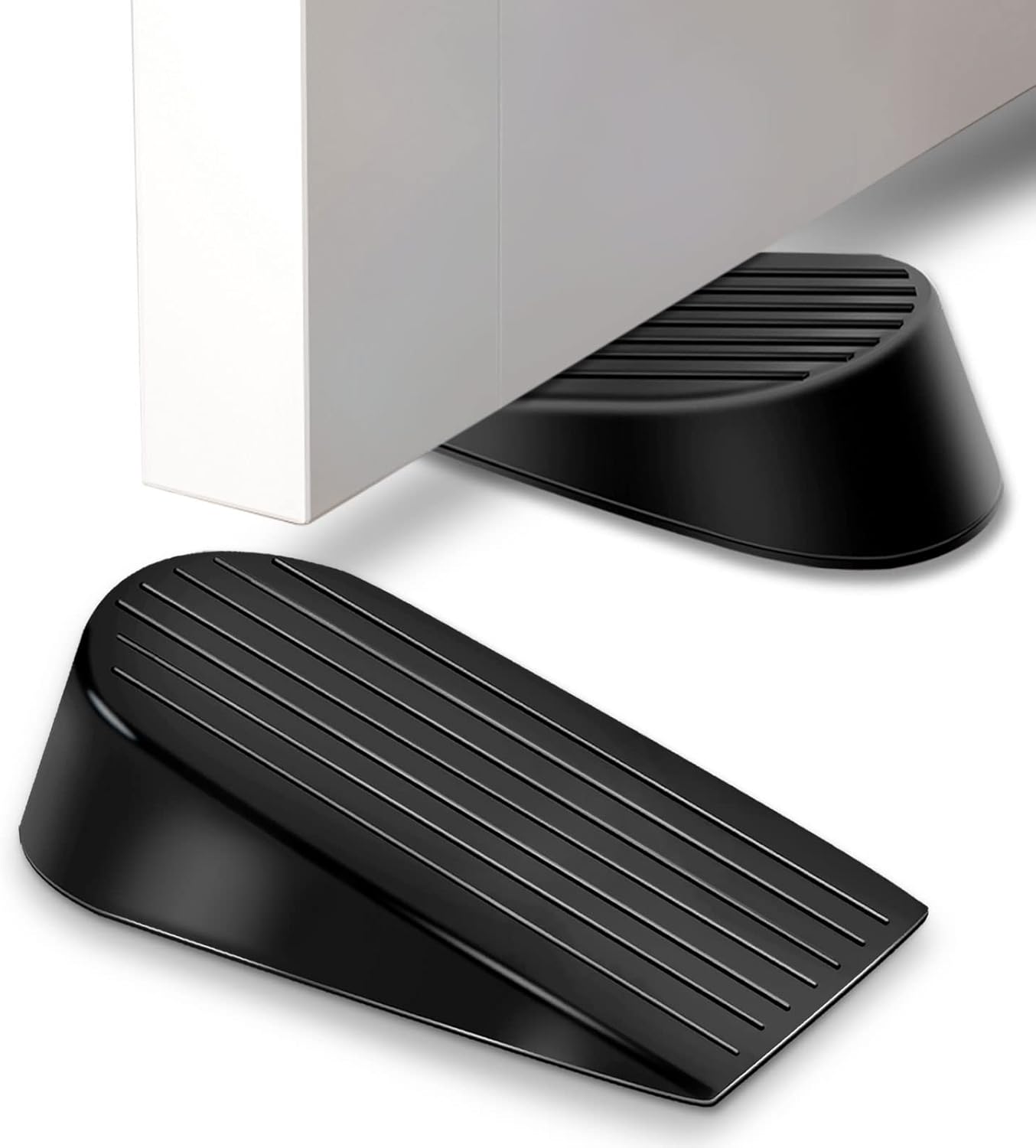 Door Stoppers, Extra Large Rubber Door Stop Wedge Heavy