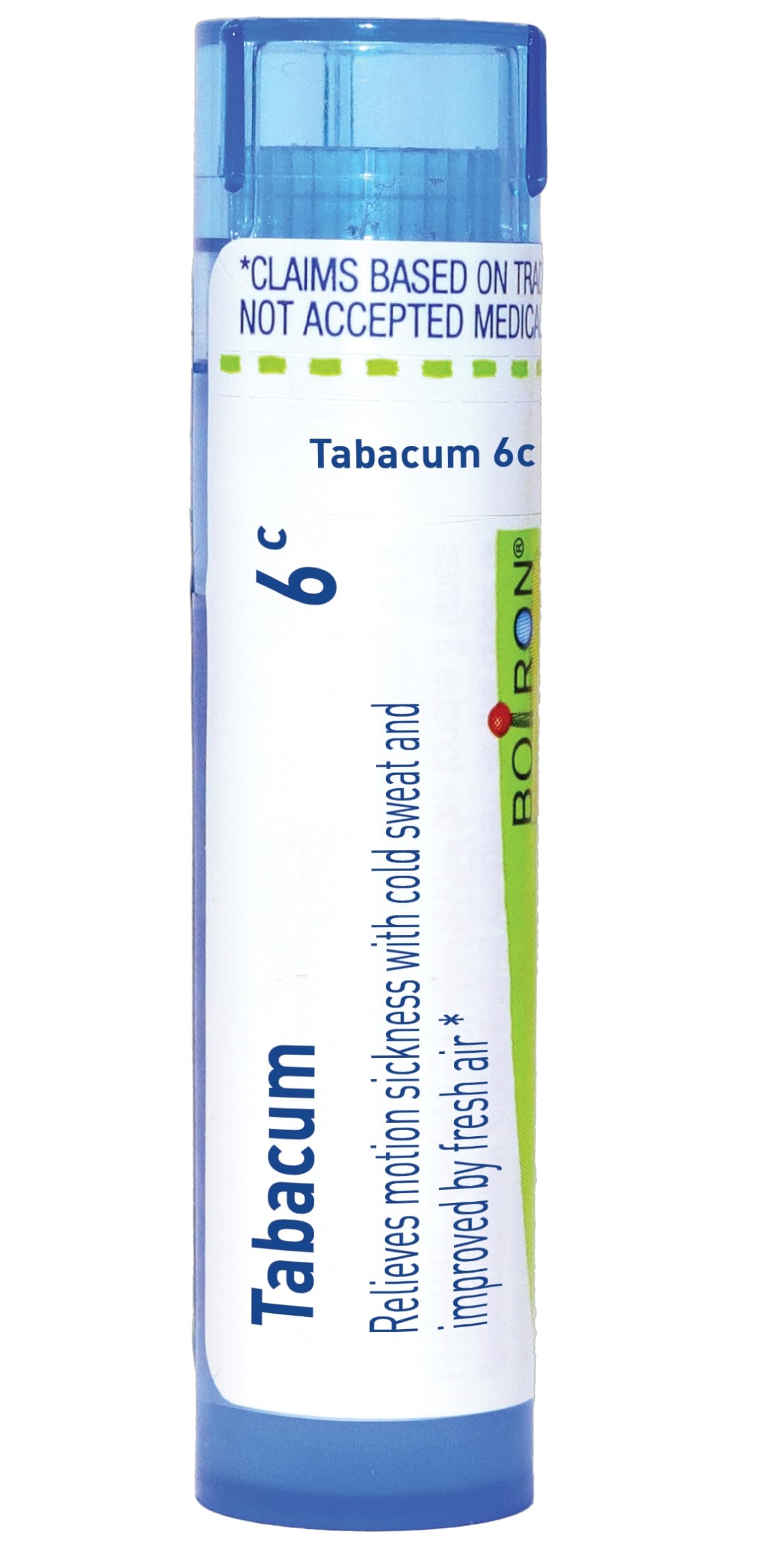 Boiron Tabacum 6C Homeopathic Medicine for Motion Sickness with Cold Sweat - 80 Pellets