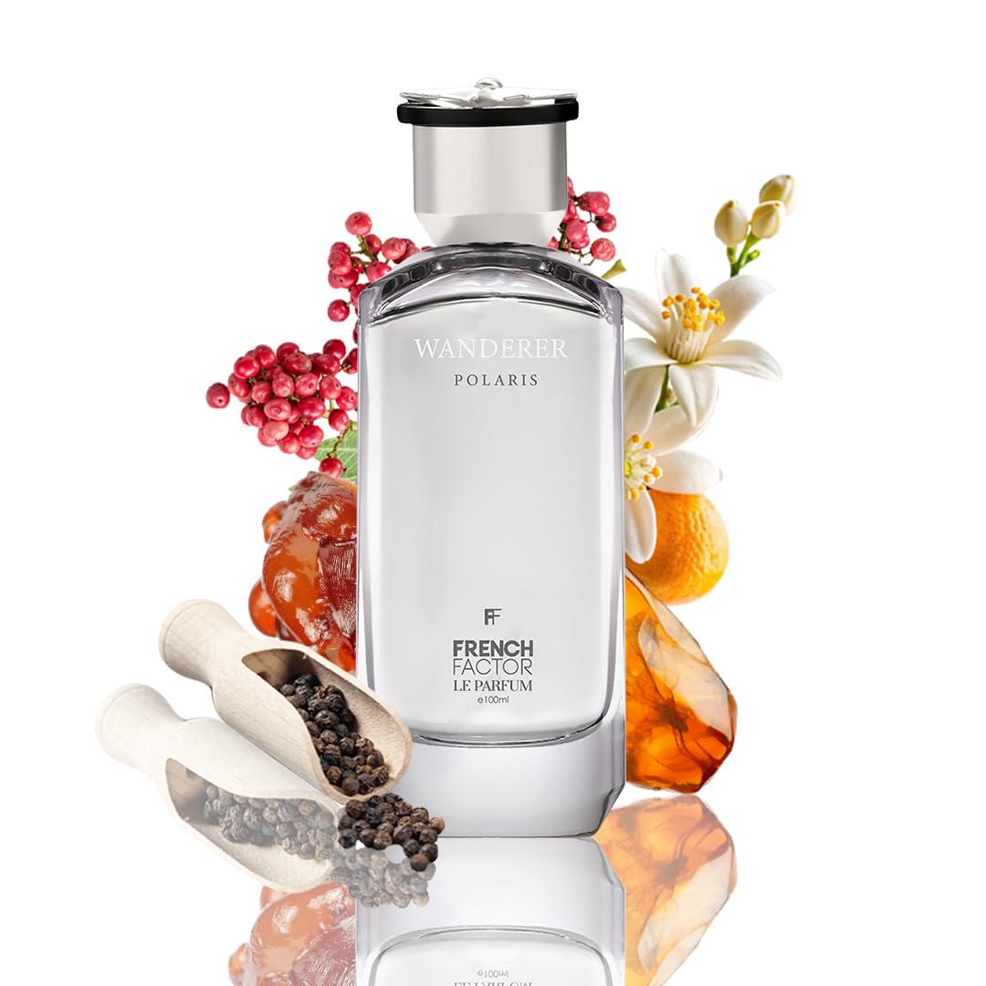 French Factor Wanderer Polaris Eau de Parfum for Men, Premium Long-Lasting Oriental Perfume with Iris, Leather, Oud & Cedarwood, 100ml (3.3 Fl Oz) (Amber Floral) - Image 7