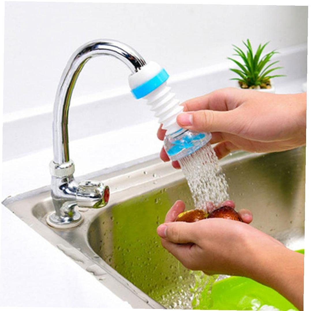 Faucet Filter -proof Shower Tap Kitchen Water Purifier Nozzle Filter Retractable Collapsible Rotatable Faucet Water Saver