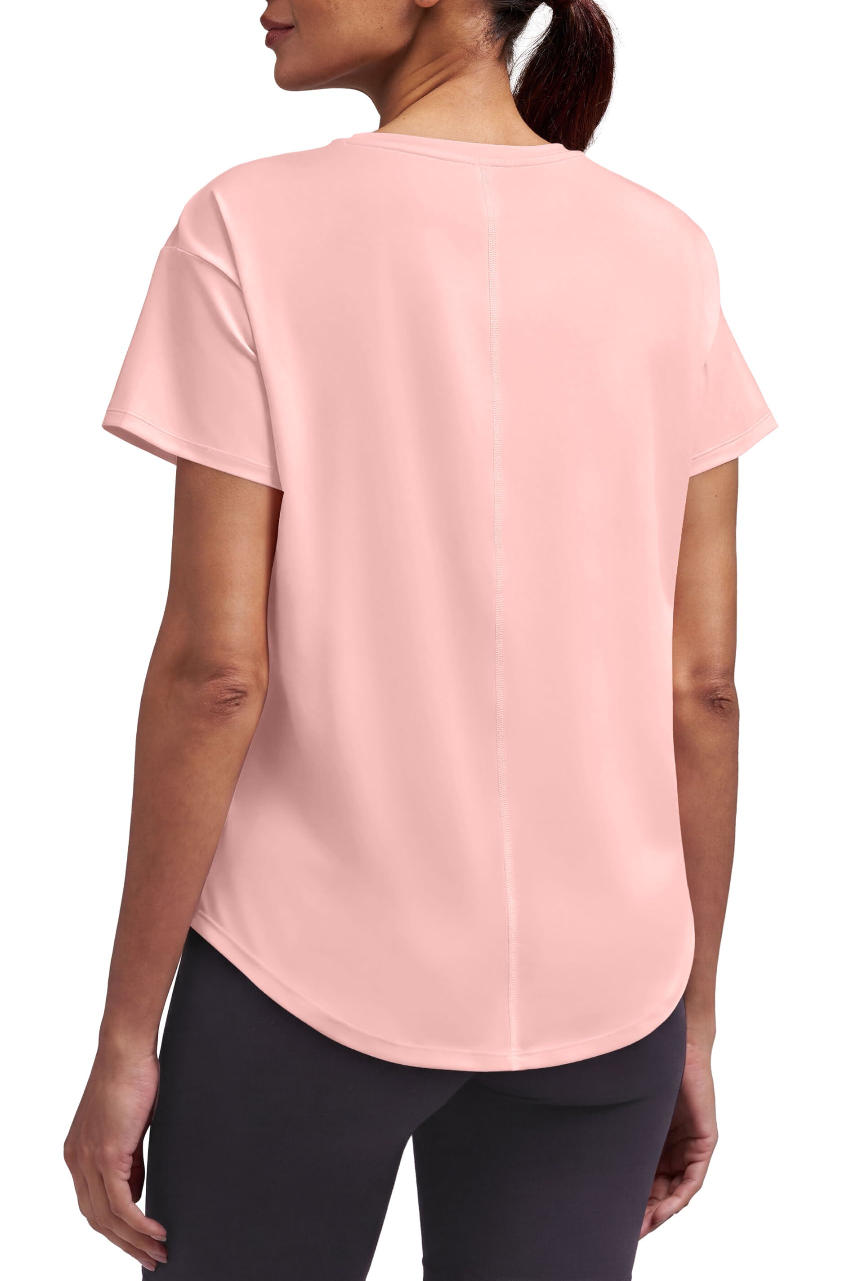 Alaroo Workout Tops for Women Short Sleeve T-Shirts Loose Fit Athletic Fitness Clothing for Gym Running Yoga Summer Tops 2026 — view 2