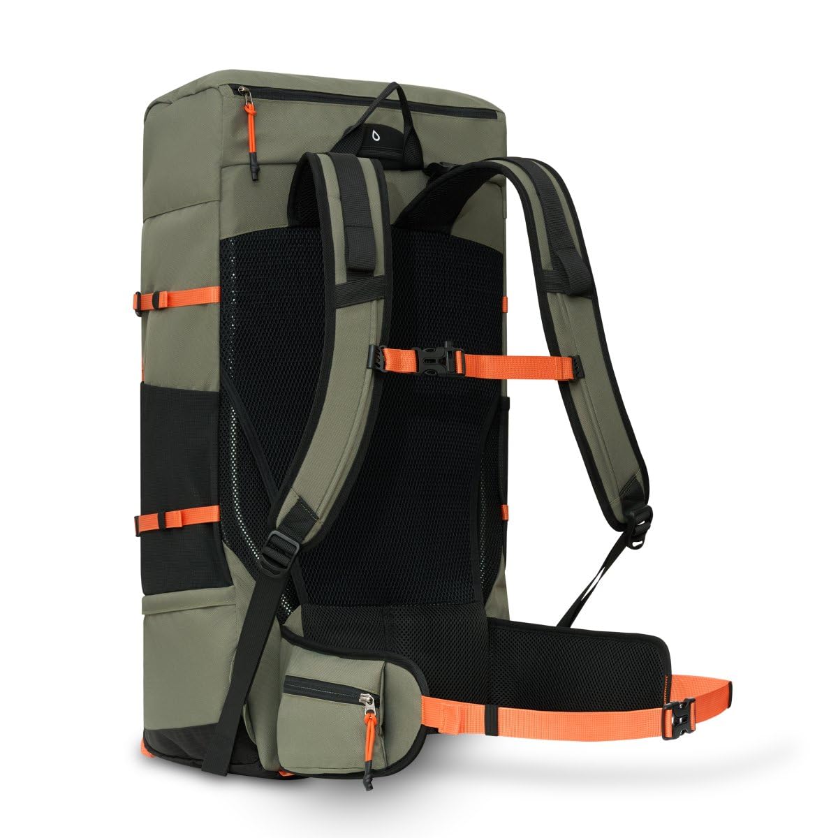 SIROKO Mochila montaña 50L Funda Impermeable Senderismo Venture 50 Green Verde