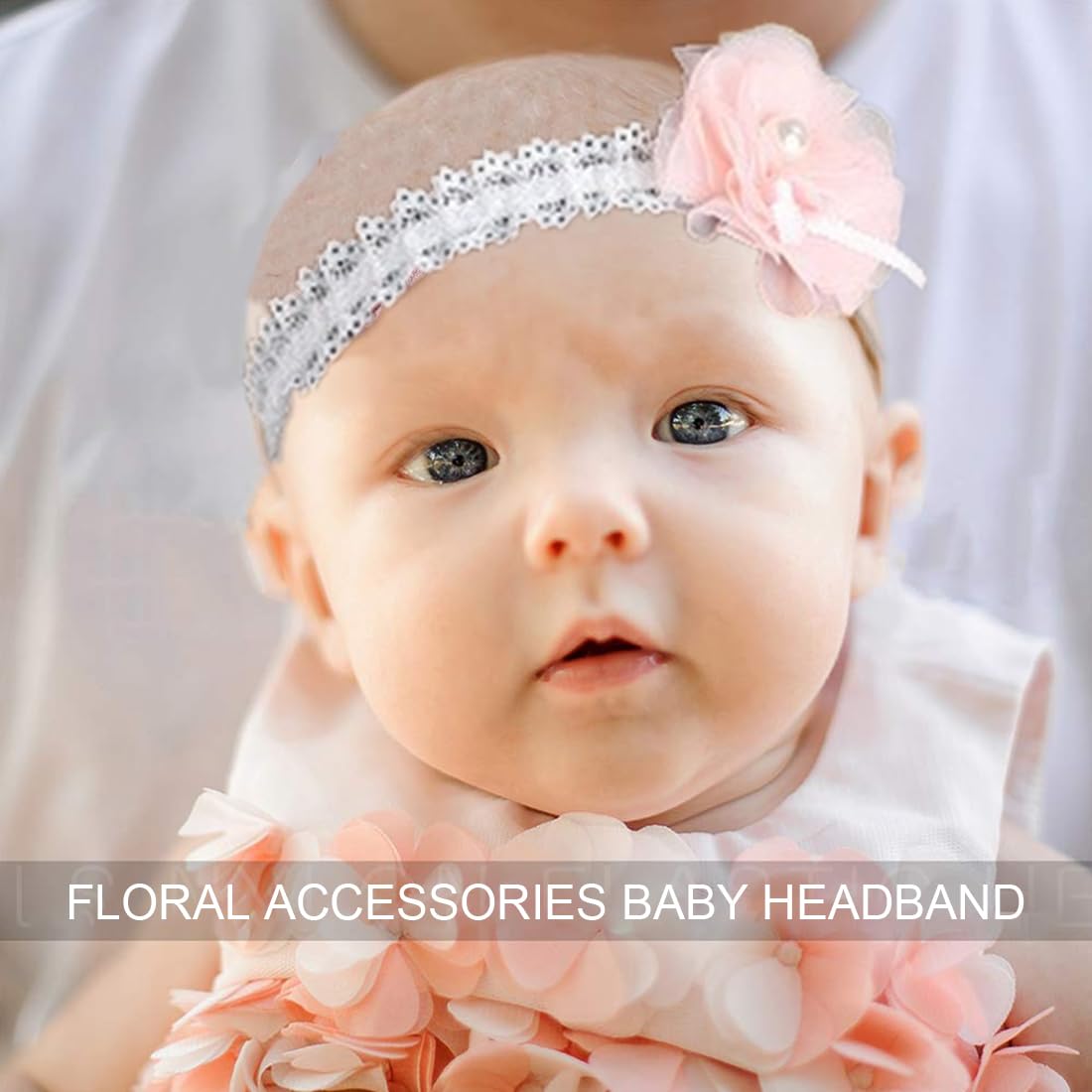 3 Pezzi Fascie Capelli Neonata - Fascette Elastiche Con Fiocco, Cotone Morbido, 0-3 Anni - Foto 12