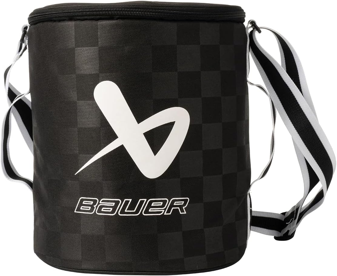 Bauer Hockey Puck Bag, Black, '25