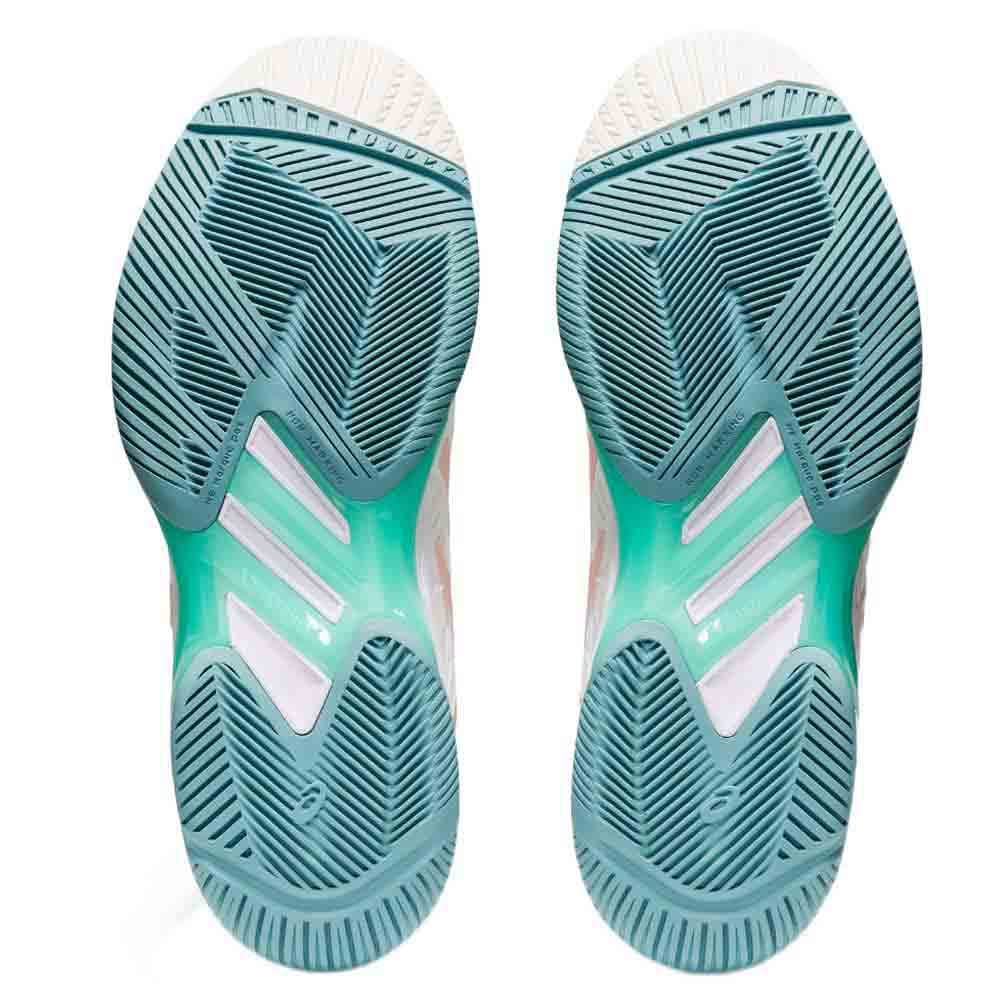 ASICS Donna Solution Speed FF 2 AC Scarpe da Tennis Scarpa per Tutte Le Superfici Bianco - Rosa