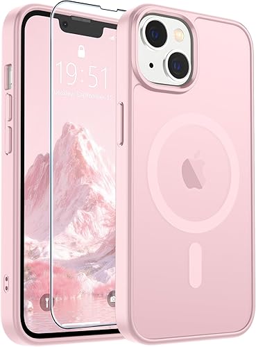 Miniatura 232 de SUPFINE - Funda magnética para iPhone 14 Pro Max (compatible con MagSafe), (protección contra caídas de grado militar de 10 pies), delgada, Negro