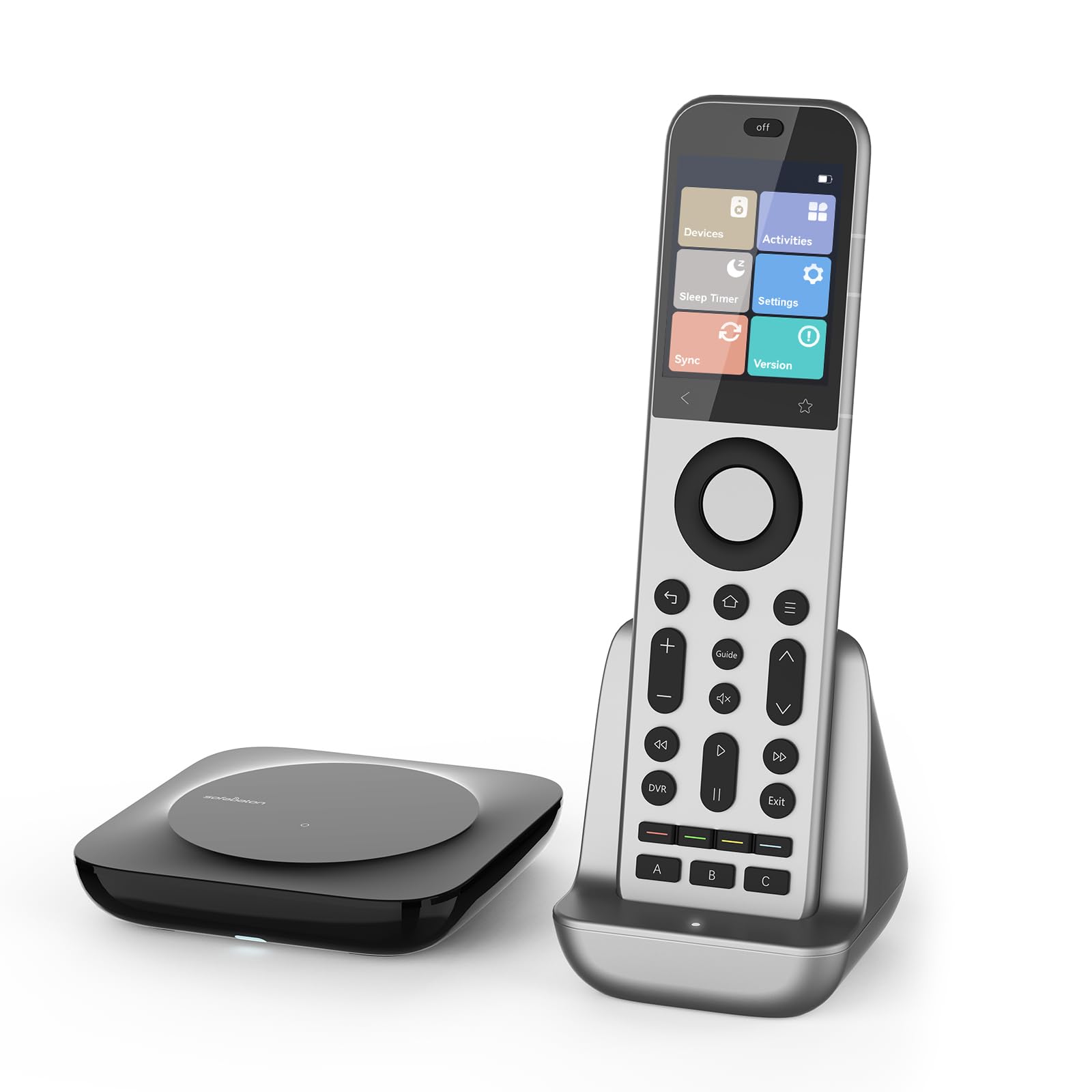 SofaBaton X2 Universal Remote Control with Touchscreen, Powerful Hub, One-Touch Activities, Custom APP, Compatible with IR/Bluetooth/RF/WiFi Devices, Works with Alexa&Google Assistant&Home Assistant