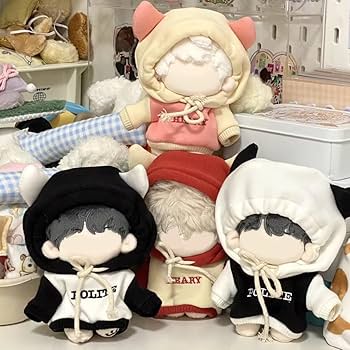 Amazon.co.jp: YUYAKESHI 綿人形の服 人形服 着替え 10-15cm