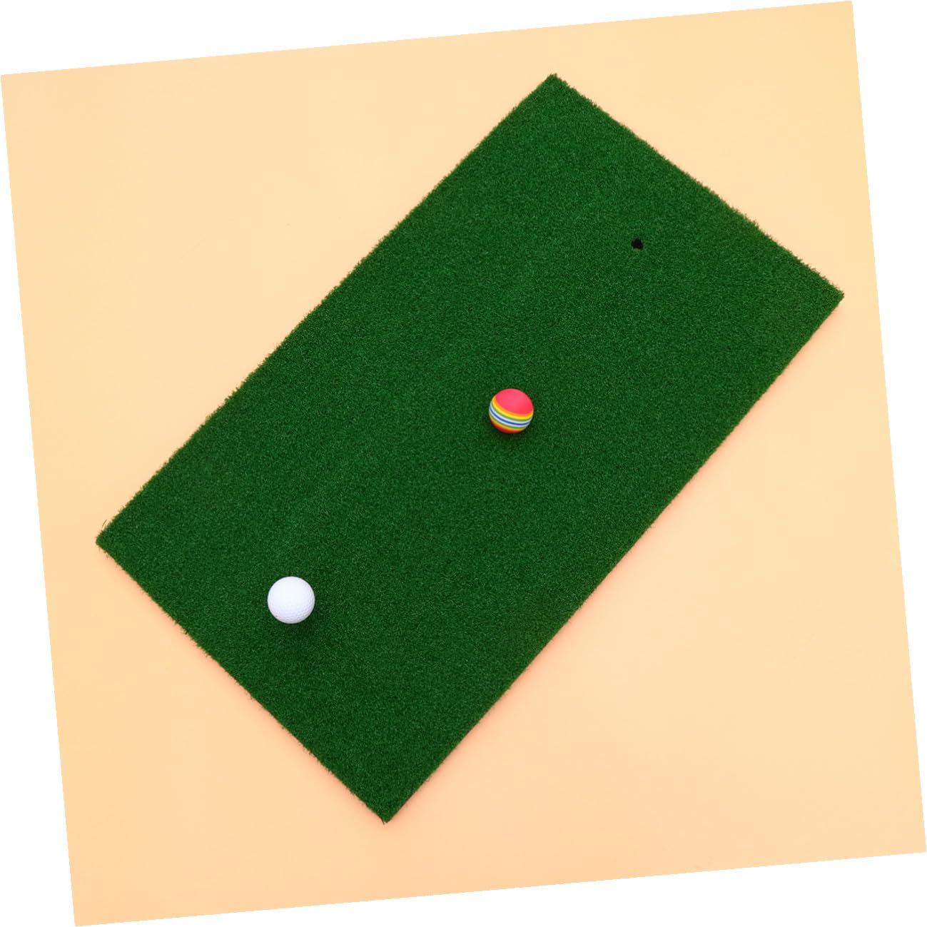 Tapete de Práctica de Golf Verde PP para Putting y Entrenamiento