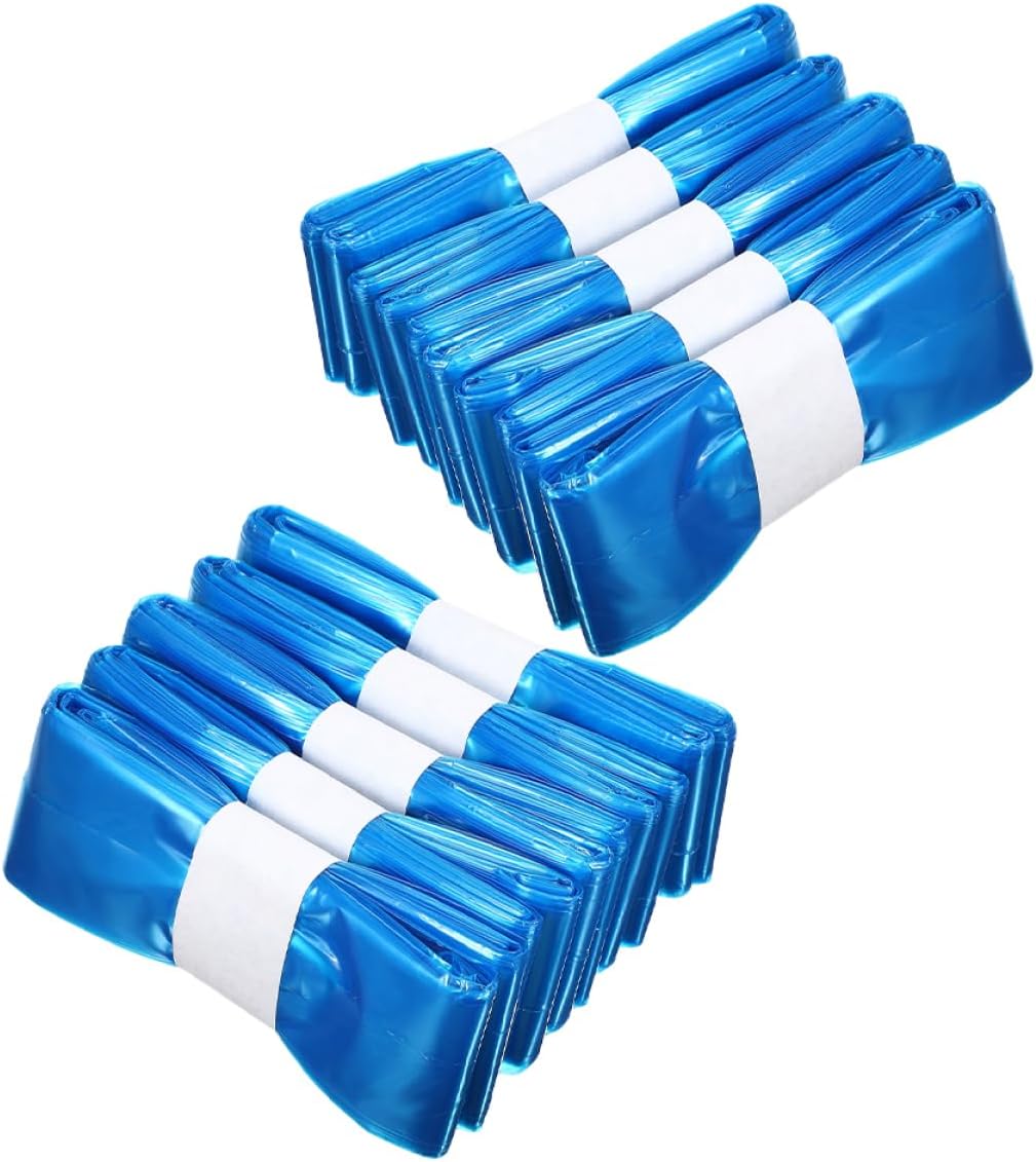 10pcs Diaper Pail Replacement Bags Pe for Diaper Disposal Spacious Design for Easy Handling Compatible Pails Convenient Reusable