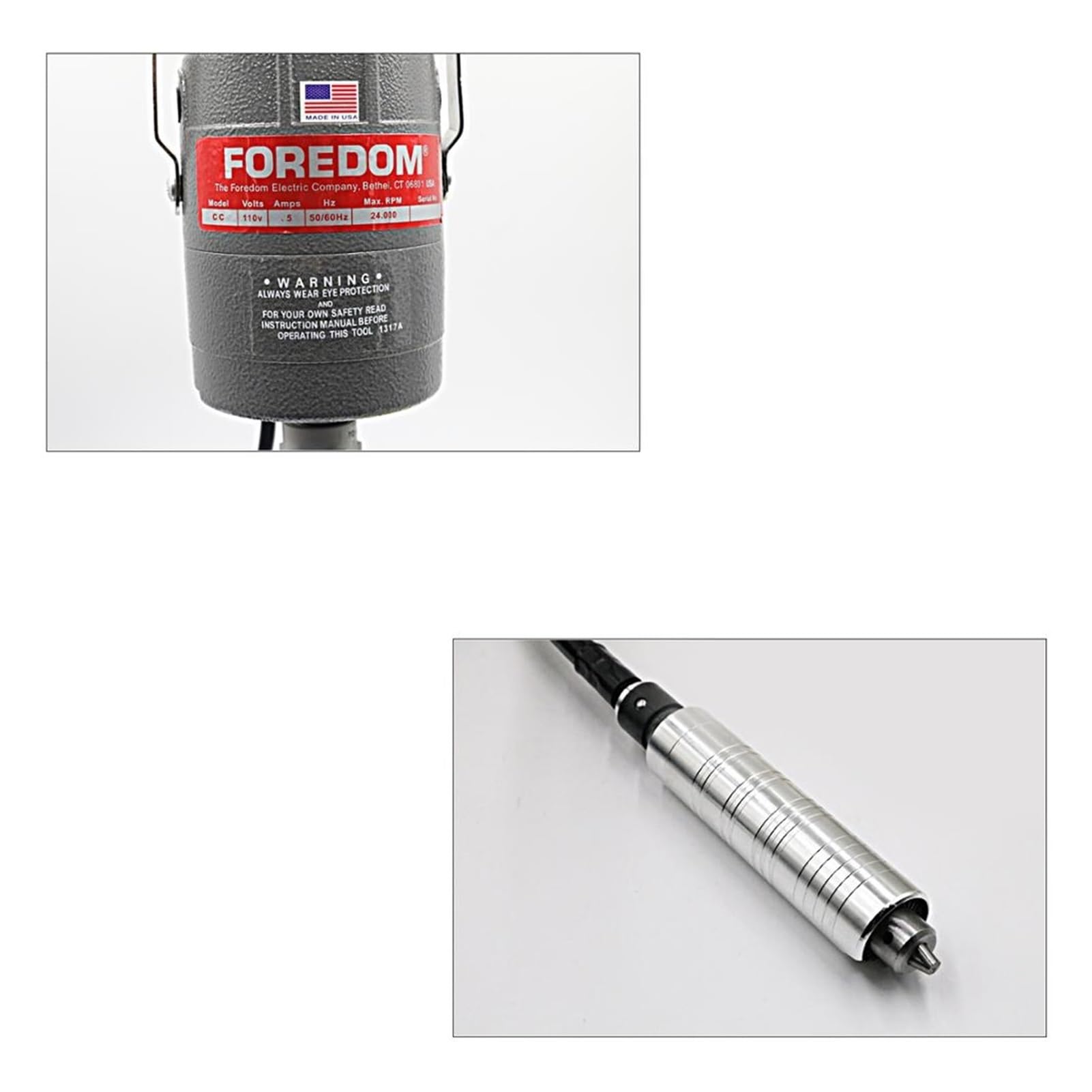 Pulidora de Piedras, Pulidor de tampón roca Eje flexible SR Máquina pulido Herramientas orfebrería Motor herramientas rotativas colgantes y motor colgante(1)