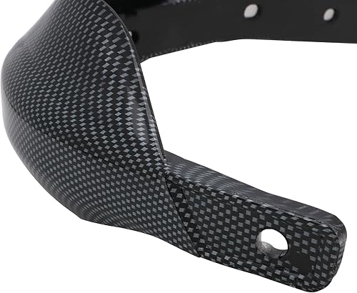 Miniatura 5 de JFG RACING Protectores de mano universales de fibra de carbono de imitación de transferencia para manillar de 78 pulgadas y 1 18 pulgadas para