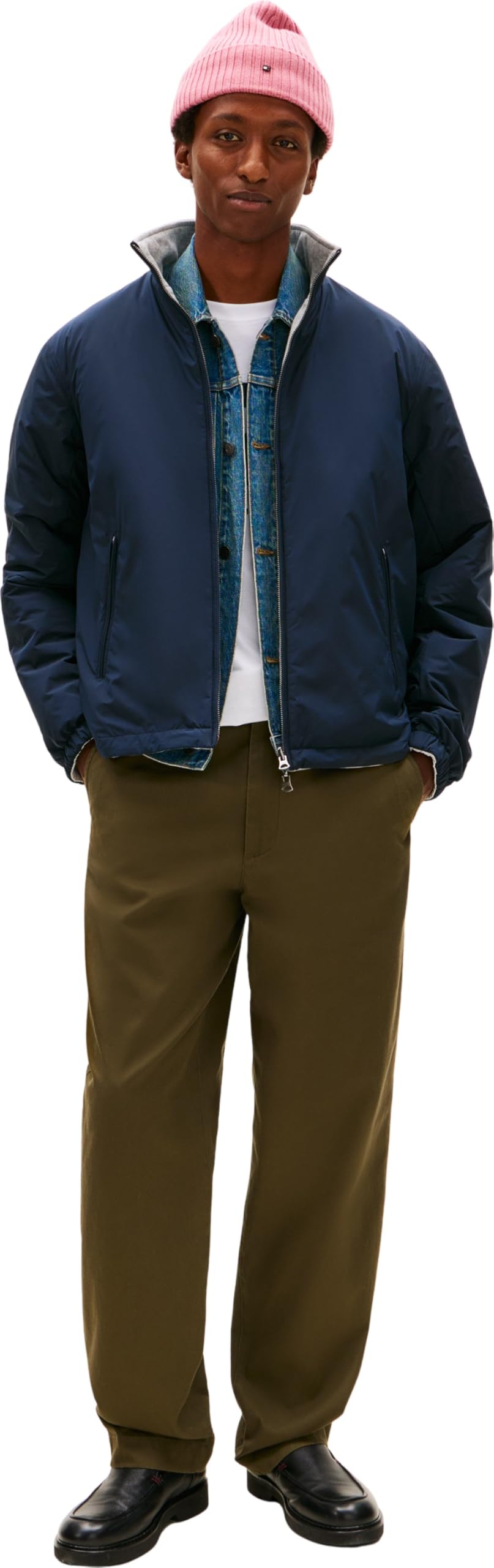 Tommy Hilfiger Lw Reversible Jacket Mw0mw41862 Otras chaquetas Hombre (Pack de 1)