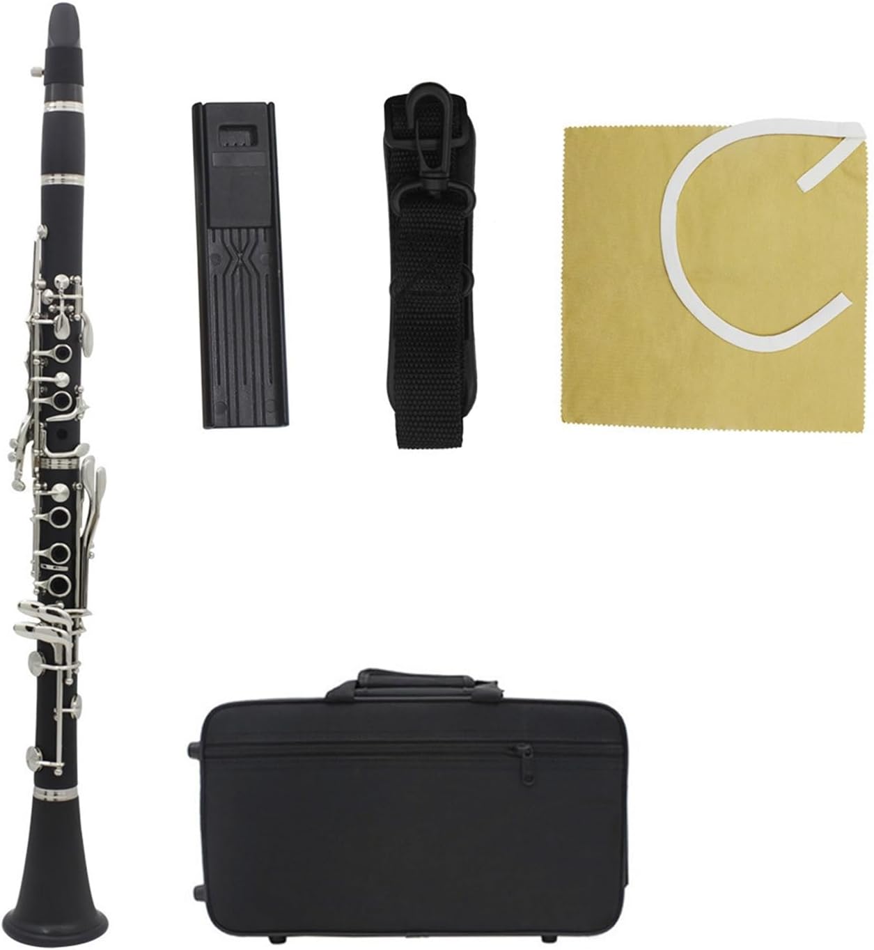 Clarinet B flat 17 key clarinet beginner adult playing instrument