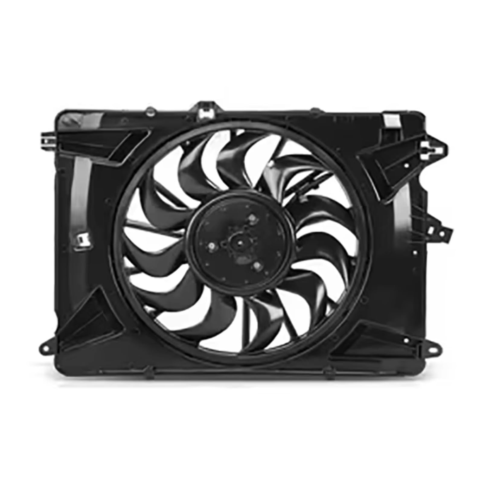 Ventola Di Raffreddamento Radiatore Ventola Raffreddamento Radiatore Elettrica Accessori OEM 68453302AA Compatibile Con Jeep Per Compass 2.0T 2023 2024 Ventola Radiatore Kit
