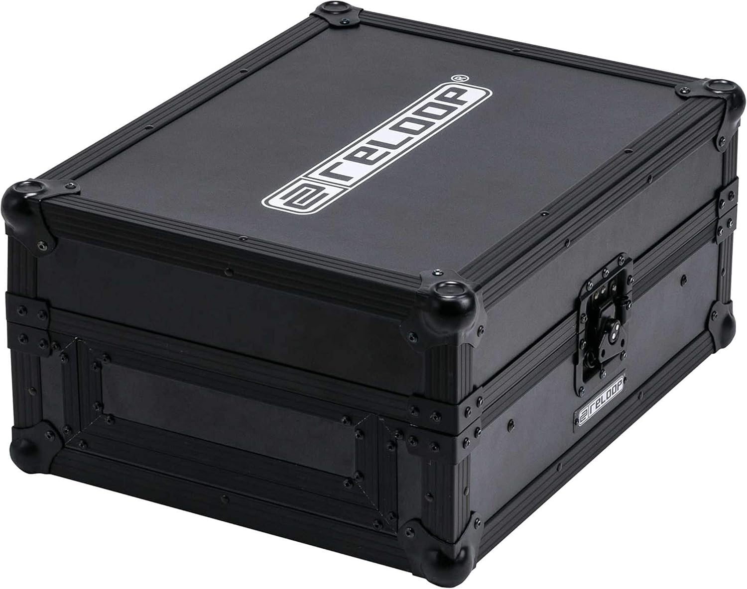 Reloop Premium Club Mixer Case MK2, handgefertigt aus robustem Holz und Aluminium, hochwertiges Case zum Transport von professionellen DJ Mischpulten und Equipment
