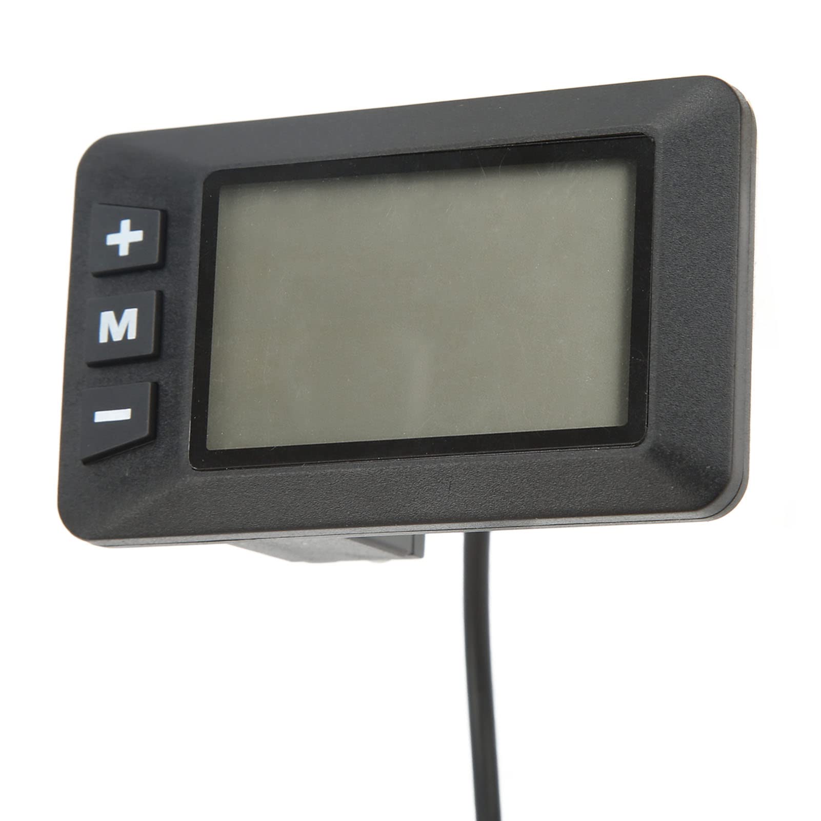 Compteur d'affichage LCD pour vélo électrique, Plastique True Reflection Robuste 36V Affichage de vélo électrique Enregistrement en Temps réel Facile à visualiser pour Scooter