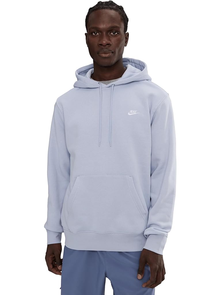 Blue Nike Club Fleece Pullover Hoodie