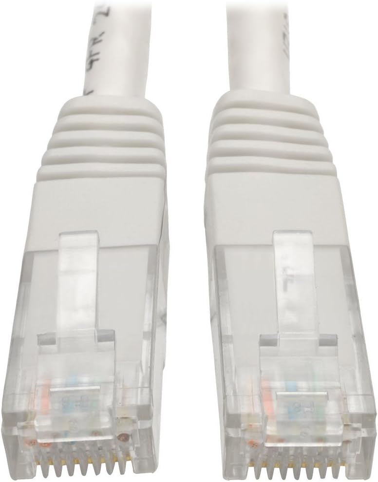 Tripp Lite Cat6 Cat5e Gigabit Molded Patch Cable RJ45 M/M 550MHz, 50 ft., Black