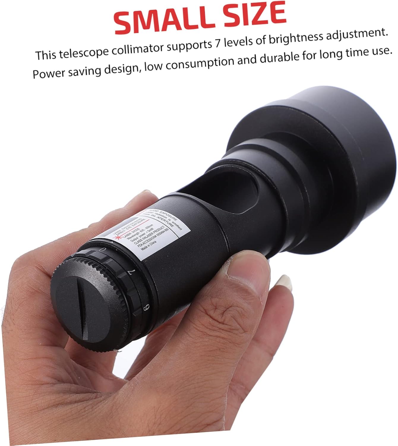 DOITOOL 1set Eyepiece Collimator Adapter for Newtonian Telescope Level Brightness Quick Collimation Fits to Threads