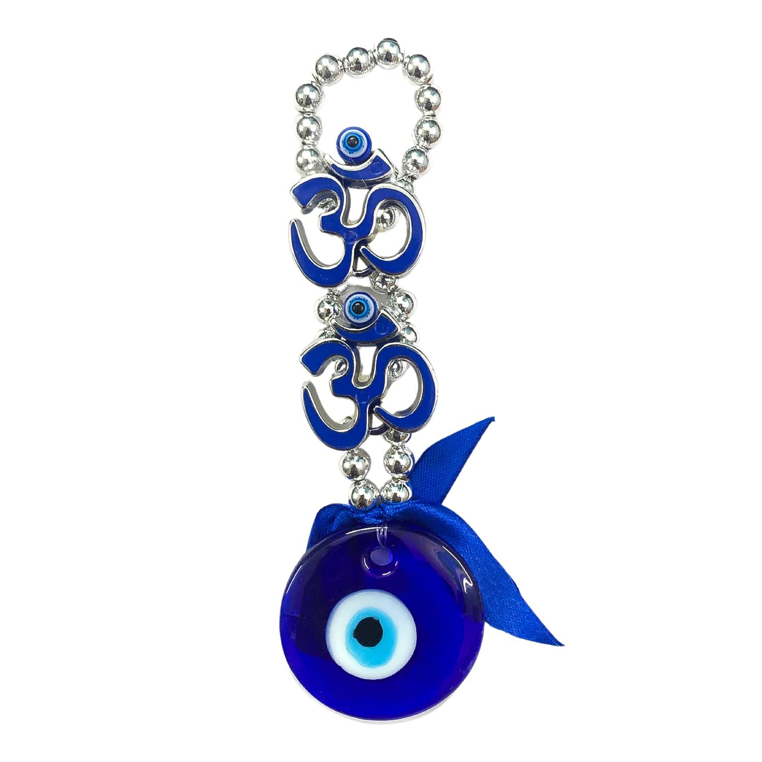 Feng ShuiEvil Eye for Wall Car and Door Hanging for Good Luck and Prosperity (Multicolour) (2 om)