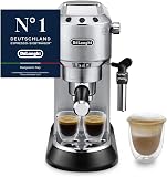 De'Longhi Dedica Style, Traditional Pump Espresso Machine, Coffee and Cappuccino Maker, EC685M, Silver - 1