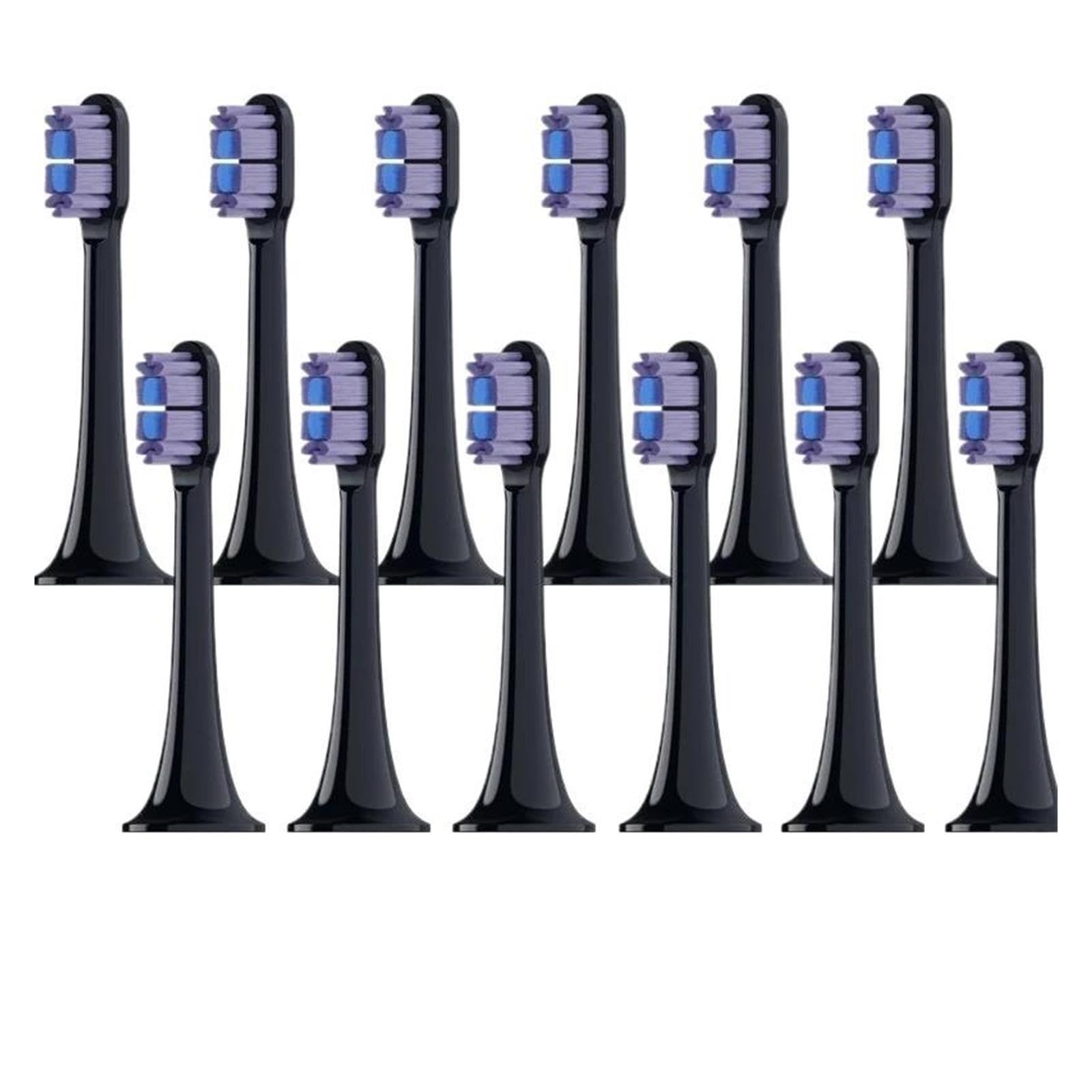 Testine di ricambio for spazzolino Sonic Electric, compatibili con Xiaomi, T700(12PCS)