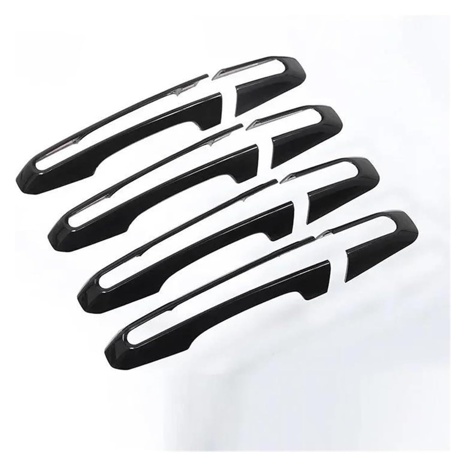 QWQTHGS Car Exterior Door Handle Cap for Land for Rover for Discovery Sport4 5 LR5 LR4 for Range for Sport for Evoque for Vogue Door Handle Decoration Cover Trim(Black)