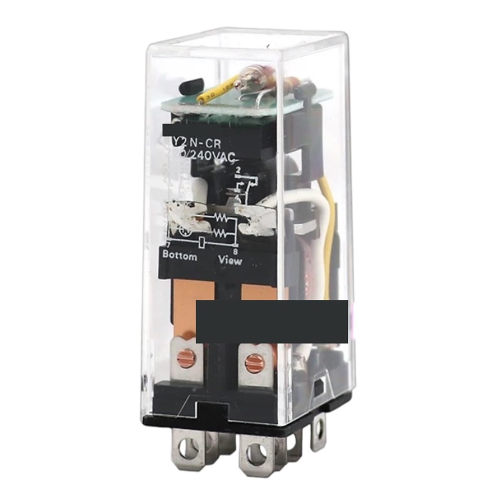 Relais LY2N-CR 220/240VAC compact de forte puissance pour circuits électriques