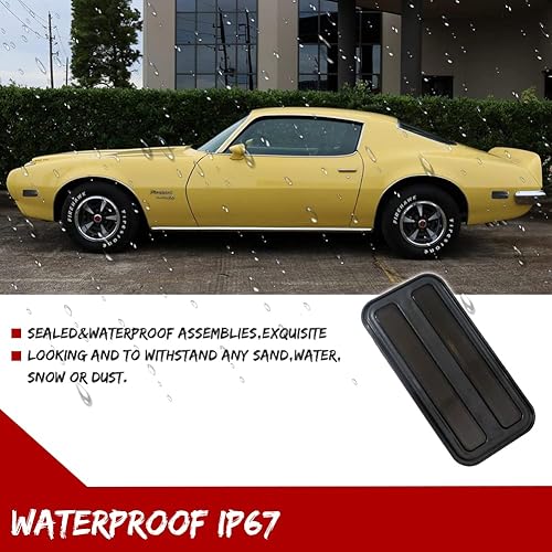 Miniatura 36 de Para 1970, 1971, 1972, 1973, 1974, 1975, 1976, 1977, 1978, 1979, 1980, 1981, Pontiac Firebird Trans Am, luz de marcador lateral, lente ahumada