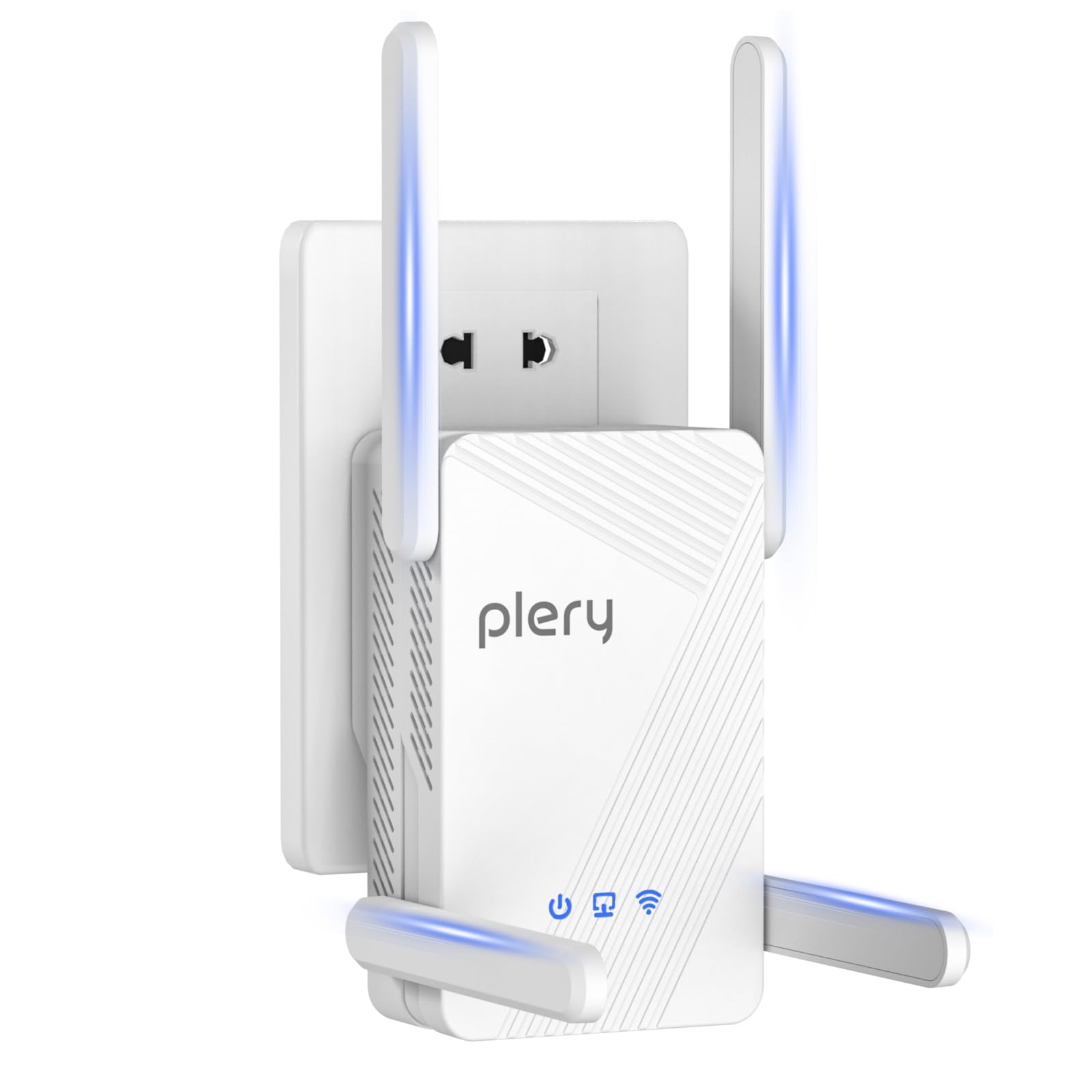 Repetidor WiFi 7 BE3600 Amplificador Señal WiFi Doble Banda 5G/2,4G hasta 3600Mbps, Repetidor WiFi Largo Alcance con Puerto Gigabit, MLO y 4K-QAM, Compatible con EasyMesh y Todos los Routers