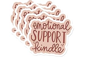 5 Pcs Emotional Support Kindle Stickers