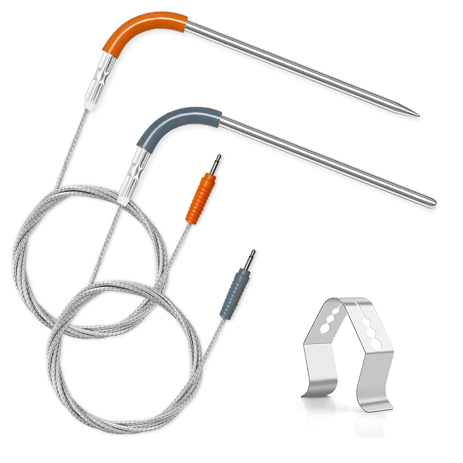 Grill Meat Probe Ambient Probe 2 Pack Temperature Probe Replacement for